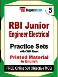 RBI Junior Engineer Electrical Exam Book in English - Mock Test / Practice Set