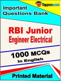 RBI Junior Engineer Electrical Exam Book in English - Objective MCQ