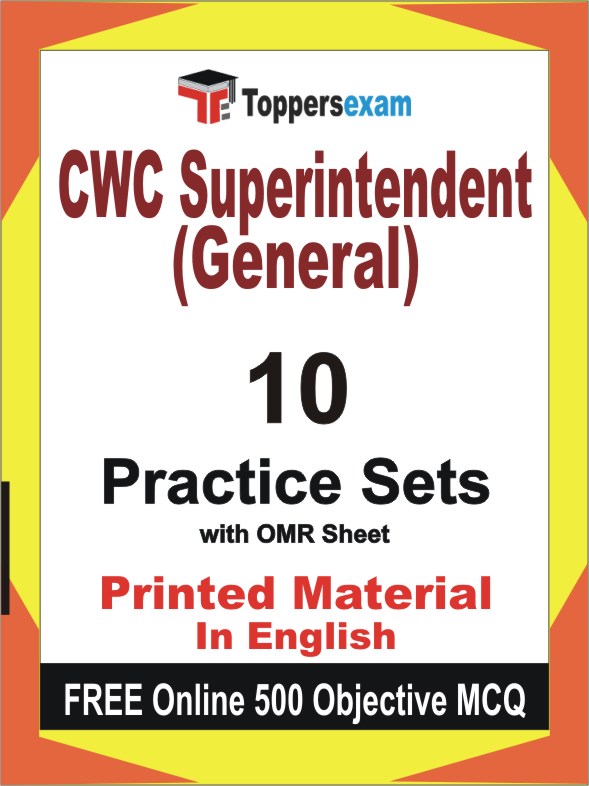 CWC Superintendent (General) Exam Book in English - Practice Set