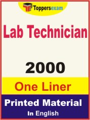 Lab Technician One Liner Book in English