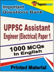 UPPSC Assistant Engineer (Electrical) Paper 1 Exam Book in English - Objective MCQ