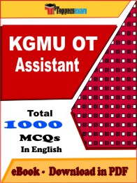 KGMU OT Assistant Exam PDF Book In English - MCQ / Objective Questions