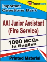 AAI Junior Assistant (Fire Service) Exam  Book in English - Objective MCQ