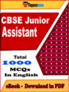 CBSE Junior Assistant PDF Book In English - MCQ / Objective Questions