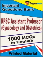RPSC Assistant Professor (Gynecology and Obstetrics) Exam Book in English - Objective MCQ