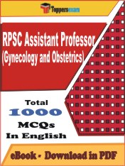 RPSC Assistant Professor (Gynecology and Obstetrics) Exam PDF Book In English - MCQ / Objective Questions
