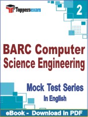 BARC Computer Science Engineering Exam PDF Book In English - Question Paper