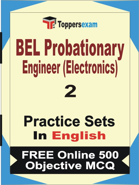 BEL Probationary Engineer (Electronics) Exam Book in English - Question Paper / Practice Set