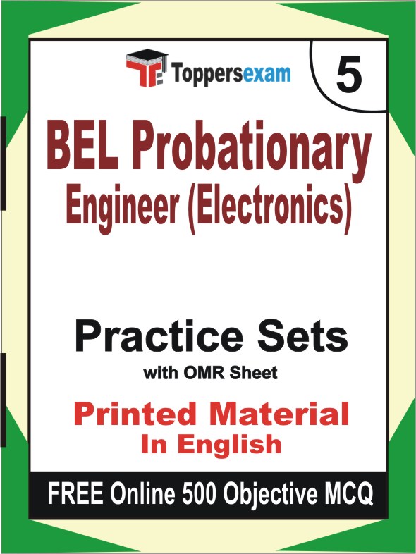 BEL Probationary Engineer (Electronics) Exam Book in English - Mock Test / Practice Set