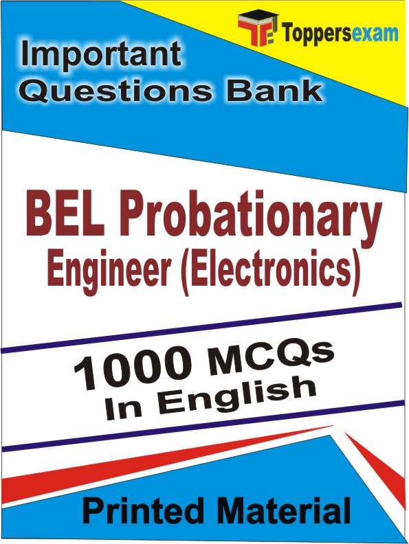 BEL Probationary Engineer (Electronics) Exam Book in English - Objective MCQ