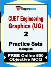 CUET Engineering Graphics (UG) Exam Book in English - Question Paper / Practice Set