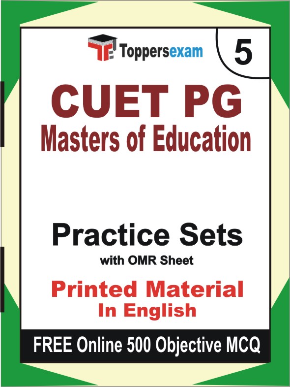 CUET PG Masters of Education Exam Book in English - Mock Test / Practice Set
