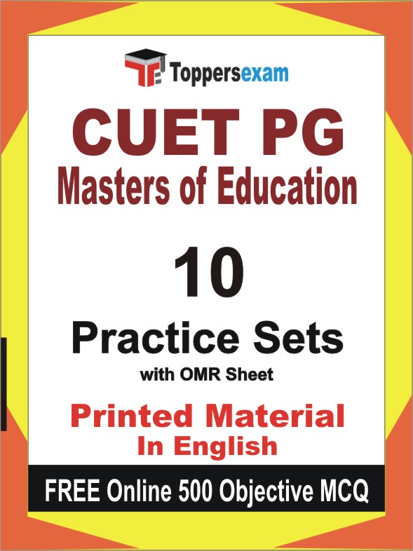 CUET PG Masters of Education Exam Book in English - Practice Set