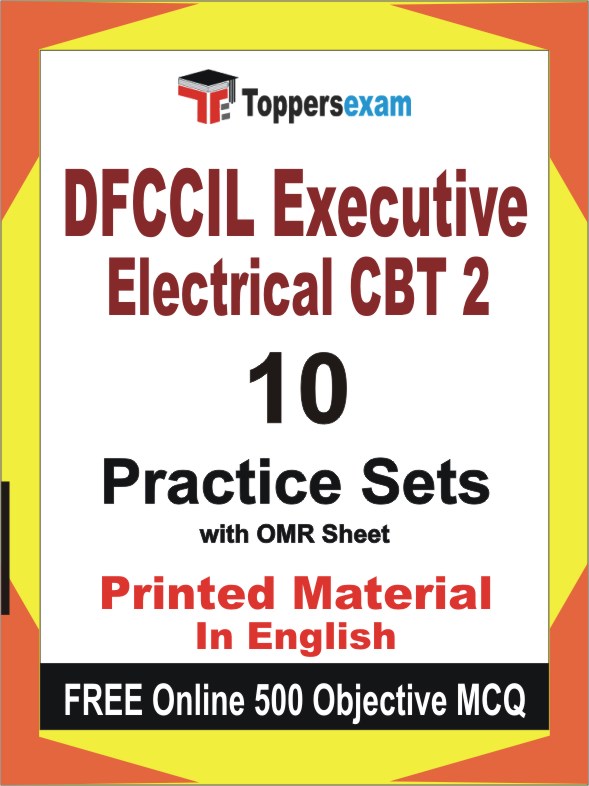 DFCCIL Executive Electrical CBT 2 Exam Book in English - Practice Set