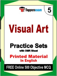 Visual Art Exam Book in English - Mock Test / Practice Set