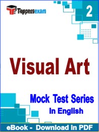 Visual Art Exam PDF Book In English - Question Paper