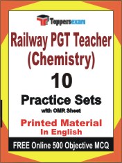 Railway PGT Teacher (Chemistry) Exam Book in English - Practice Set