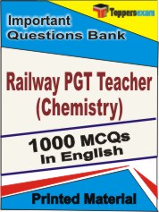 Railway PGT Teacher (Chemistry) Exam  Book in English - Objective MCQ