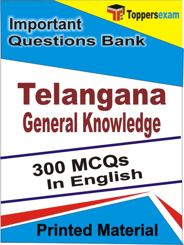Telangana General Knowledge Exam Book in English - Objective MCQ