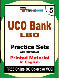 UCO Bank LBO Book in English - Mock Test / Practice Set