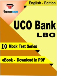 UCO Bank LBO Test PDF Book In English - Mock Test/Practice Set
