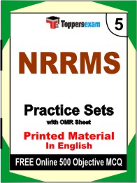 NRRMS Exam Book in English - Mock Test / Practice Set