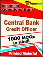 Central Bank Credit Officer Book in Hindi - Objective MCQ