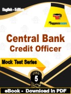 Central Bank Credit Officer Test PDF Book In English - Practice Set