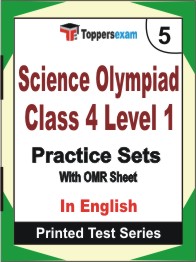 Science Olympiad Class 4 (Level-1) Book in English - Mock Test / Practice Set