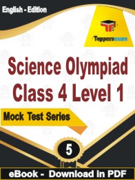 Science Olympiad Class 4 (Level-1) PDF Book In English - Practice Set