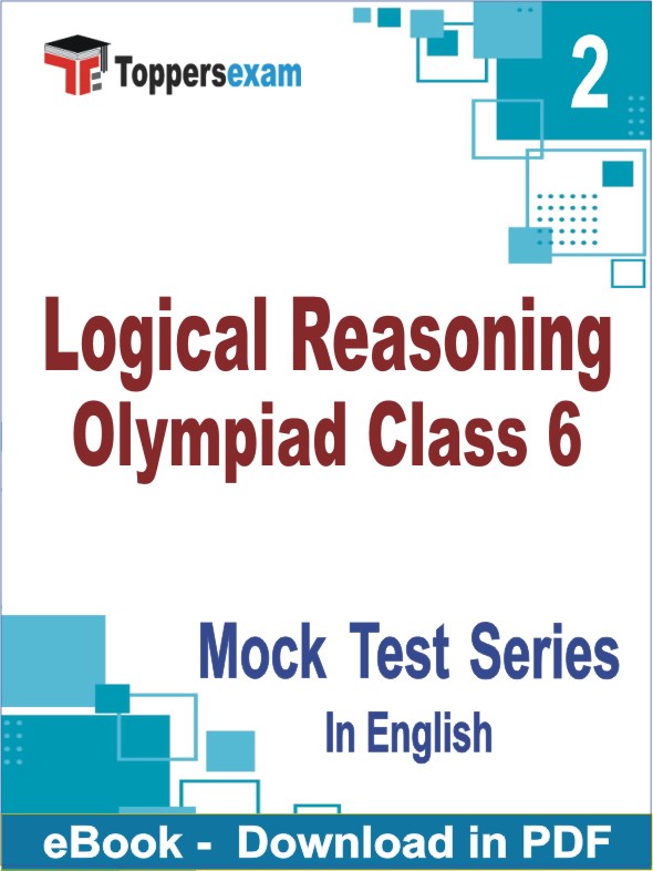 Logical Reasoning Olympiad Class 6 Exam PDF Book In English - Question Paper