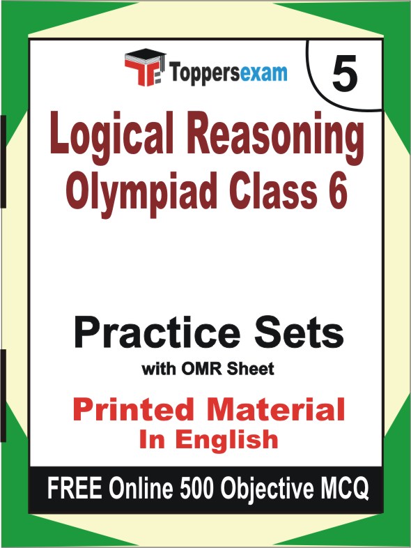 Logical Reasoning Olympiad Class 6 Exam Book in English - Mock Test / Practice Set