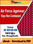 Air Force Agniveer Vayu Non Combatant PDF Book In English - MCQ / Objective Questions