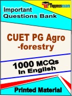 CUET PG Agro-forestry Book in English - Objective MCQ