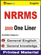 NRRMS One Liner Book in English
