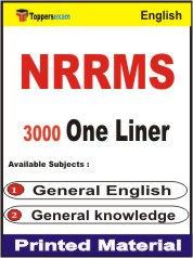 NRRMS One Liner Book in English