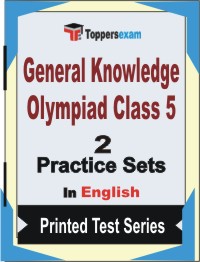 General Knowledge Olympiad Class 5 Book in English - Question Paper / Practice Set