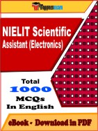 NIELIT Scientific Assistant (Electronics) Studies PDF Book In English - MCQ / Objective Questions