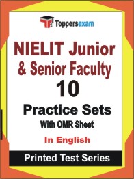 NIELIT Junior & Senior Faculty Book in English - Practice Set