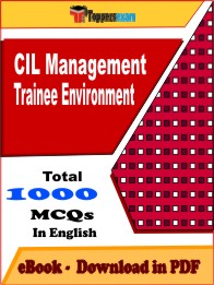 CIL Management Trainee Environment Exam PDF Book In English - MCQ / Objective Questions