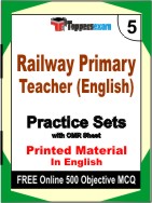 Railway Primary Teacher (English) Book in English - Mock Test / Practice Set