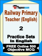Railway Primary Teacher (English)  Book in English - Question Paper / Practice Set