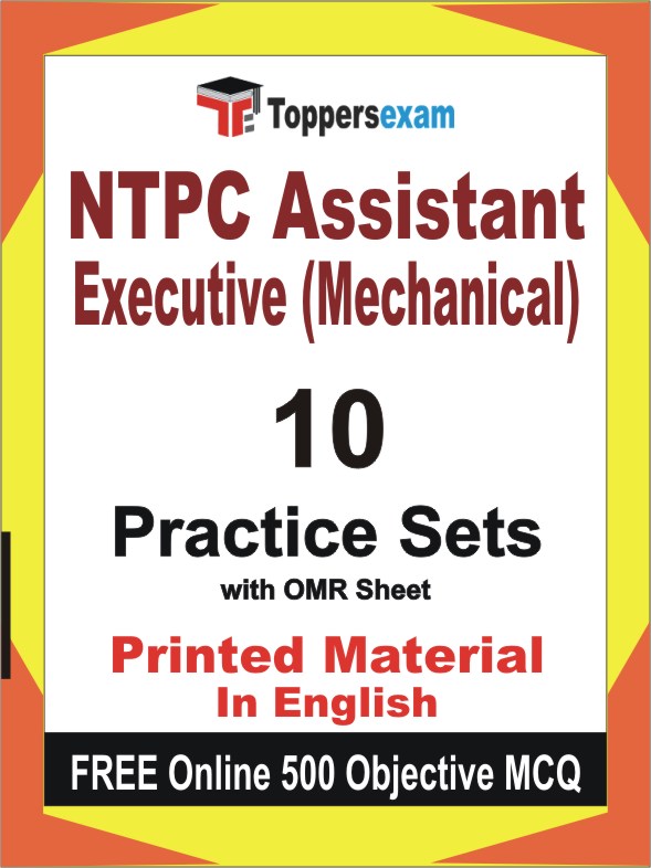 NTPC Assistant Executive (Mechanical) Exam Book in English - Practice Set