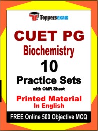 CUET PG Biochemistry Exam Book in English - Practice Set
