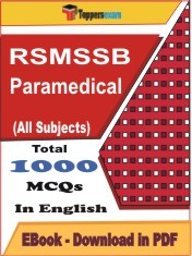 EBook of RSMSSB Paramedical, PDF Format in English