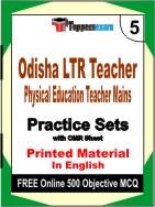 Odisha LTR Teacher Physical Education Teacher Mains Book in English - Mock Test / Practice Set