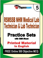 RSMSSB NHM Medical Lab Technician & Lab Technician Book in English - Mock Test / Practice Set