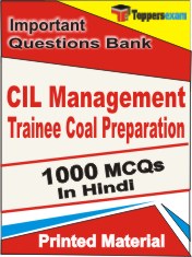 CIL Management Trainee Coal Preparation  Book in Hindi - Objective MCQ