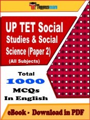 EBook of UP TET SOCIAL STUDIES & SOCIAL SCIENCE PAPER 2 Exam (Objective Questions /MCQ) PDF in English