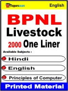 BPNL Livestock One Liner Book in English